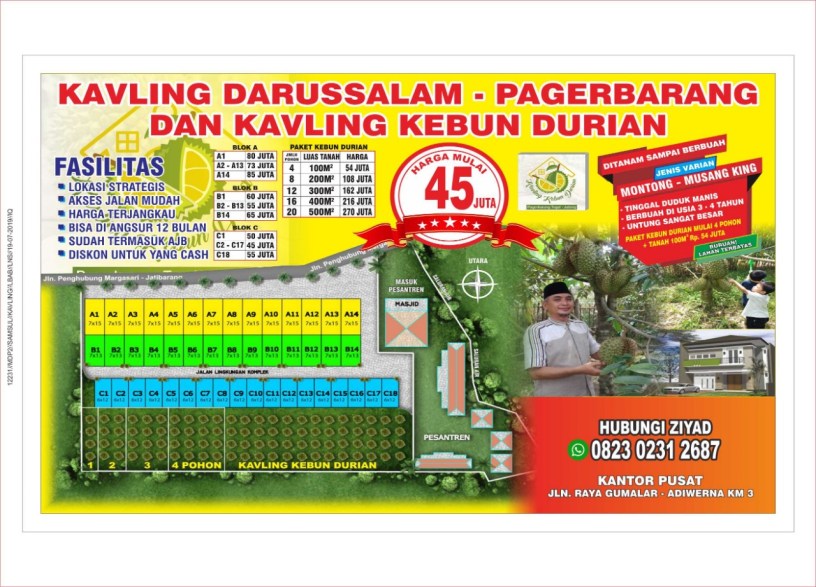Tanah kavling pager barang, Tanah kavling brebes, Tanah kavling Tegal, Tanah kavling Slawi, Tanah kavling jati barang